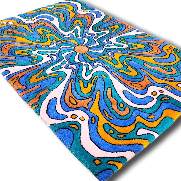 7ft x 5ft Wave Rug