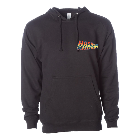 Hash Is My Hobby - Back to the Future Logo - Hoodie