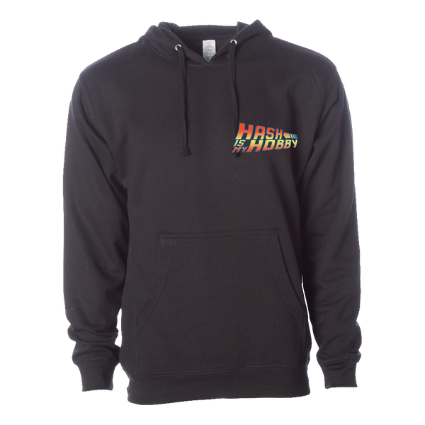 Hash Is My Hobby - Back to the Future Logo - Hoodie