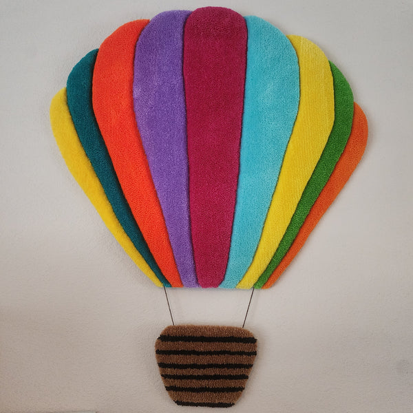 Hot Air Balloon Wall Rug