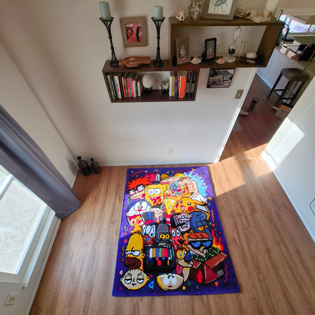 Vintage Cartoon Rug β JimTanna