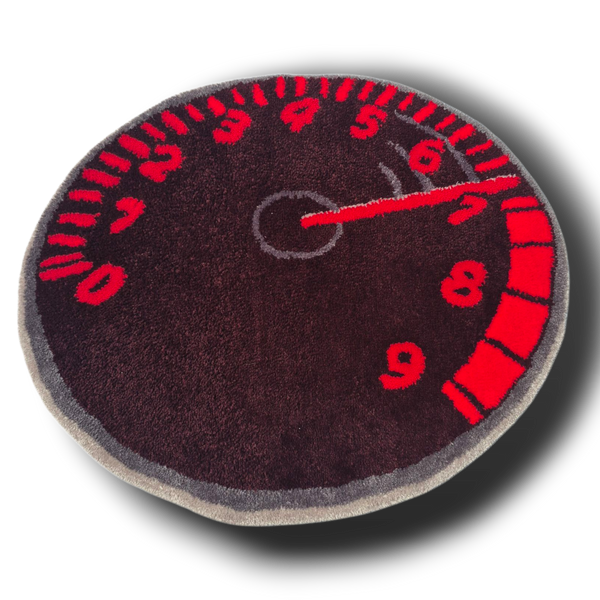 Tachometer Rug
